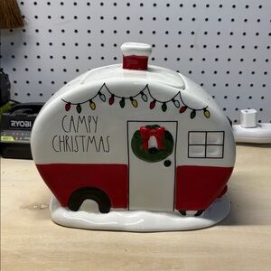 Rae Dunn Artisan Collection Ceramic Camper Cookie Jar